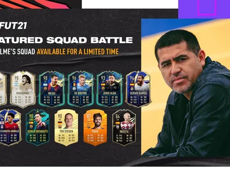 Riquelme armó su equipo ideal con jugadores del FIFA 21