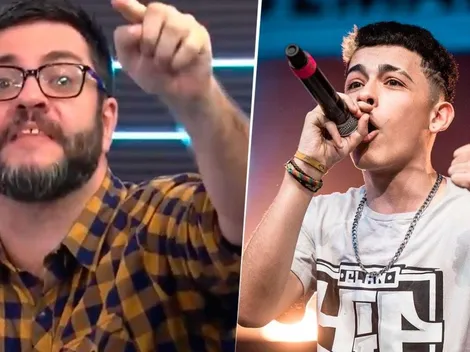 Da mucha vergüenza ajena: Lucas Beltramo le dedicó un rap a River antes del Superclásico