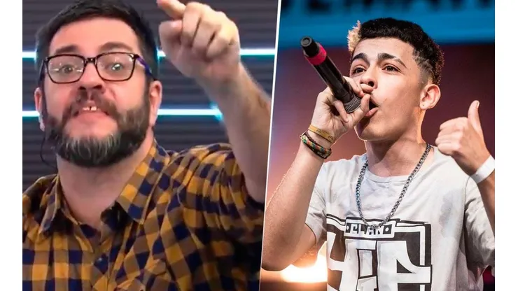 Da mucha vergüenza ajena: Lucas Beltramo le dedicó un rap a River antes del Superclásico