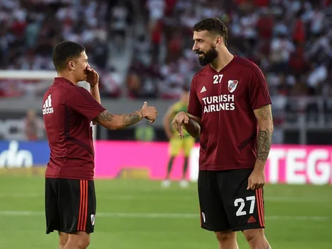 El posteo de Quintero para Lucas Pratto tras su operación