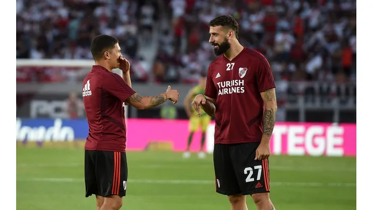 El posteo de Quintero para Lucas Pratto tras su operación