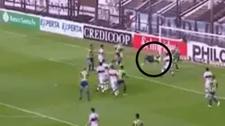 El golazo de chilena de Lucas Gamba.