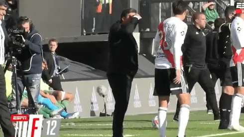 El picante reto de Gallardo a Paradela en pleno partido: "Estás caminando"