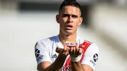 El festejo de Rafael Santos Borré vs. Aldosivi