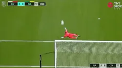 Travesaño y después volada épica de Armani: River se salvó del empate de Aldosivi