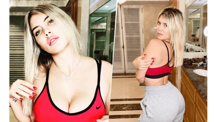 Wanda Nara subió una foto picante, pero Instagram se la borró por "infringir las normas"