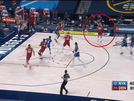 Campazzo metió un triple y en la transmisión de Estados Unidos se volvieron locos