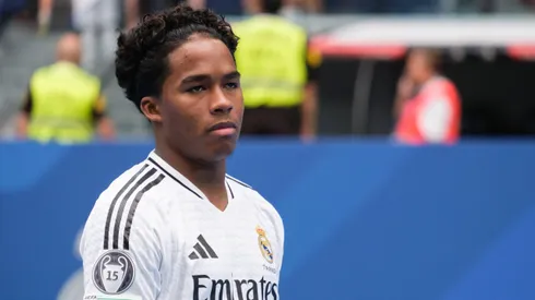 Endrick fue presentado en el Real Madrid.