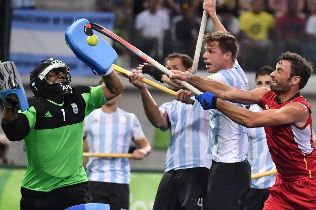 Juan Manuel Vivaldi, arquero de Los Leones en 2016.