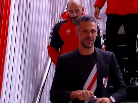 La remera que usó Martín Demichelis en su último partido como técnico de River