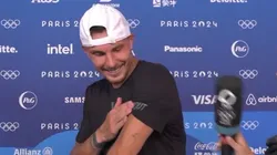 El inesperado tatuaje de una figura en París 2024.