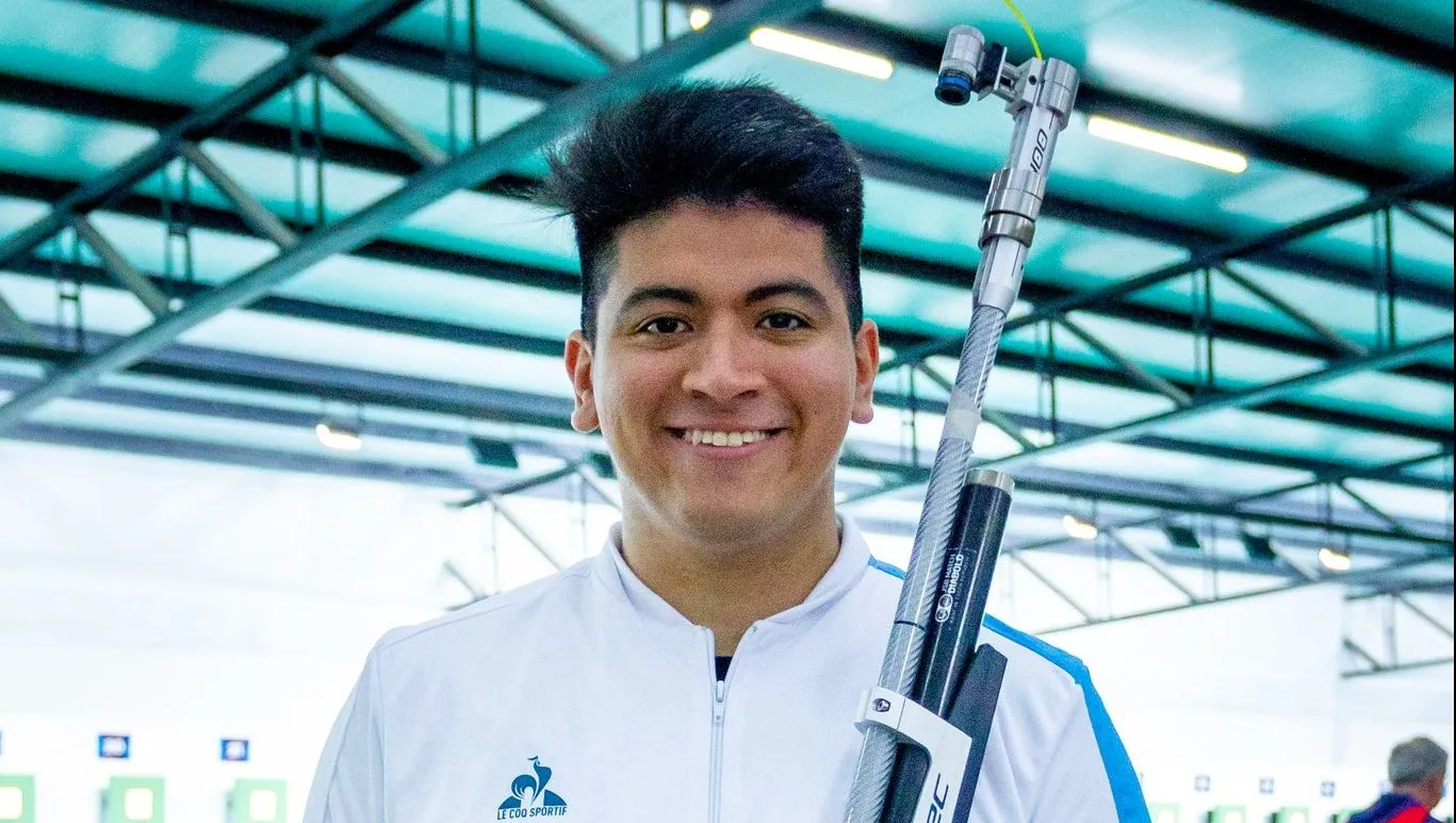 Julián Gutiérrez, a la final olímpica de Tiro (@prensaCOA)