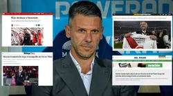 Medios de Europa y de Sudamérica replicaron la noticia de la salida de Martín Demichelis de River.