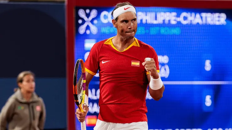 Rafael Nadal debutó en los Juegos Olímpicos.