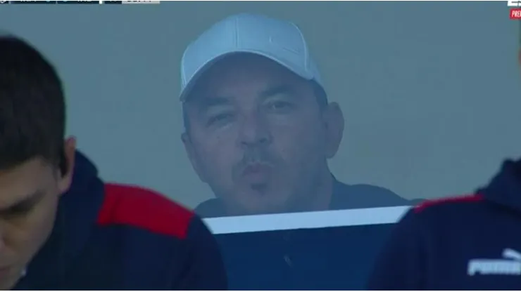 Marcelo Gallardo estuvo presente en el partido entre Independiente Rivadavia e Independiente.