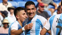 Equi Fernández, figura y autor de un golazo con la Selección Argentina ante Irak.