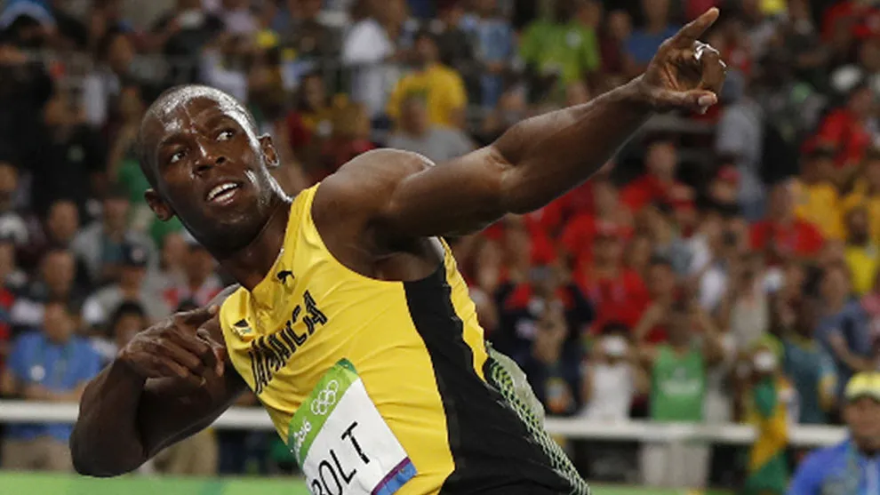 Usain Bolt sigue ostentando las marcas más veloces en 100 y 200 metros llanos.