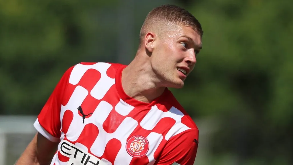 Artem Dovbyk, figura de Girona en un amistoso de pretemporada (IMAGO / NurPhoto).