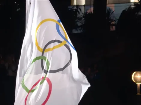 Error garrafal: izaron la bandera olímpica al revés