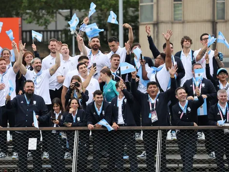 La canción de cancha que cantó la delegación argentina en la ceremonia inaugural de los Juegos Olímpicos de París 2024