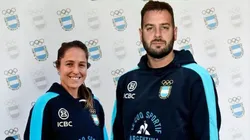 Luciano De Cecco y Rocío Sánchez Moccia abanderados argentinos en Paris 2024.
