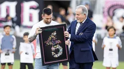 Reconocimiento de Inter Miami por los 45 títulos que logró en su carrera.