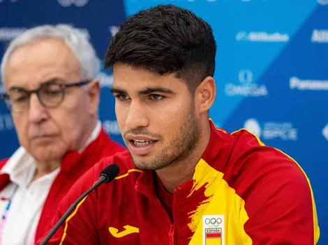 Carlos Alcaraz contó por qué duerme en la Villa Olímpica