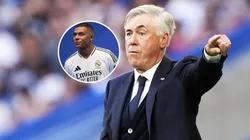 Carlo Ancelotti explicó como hará jugar a Kylian Mbappé en el Real Madrid