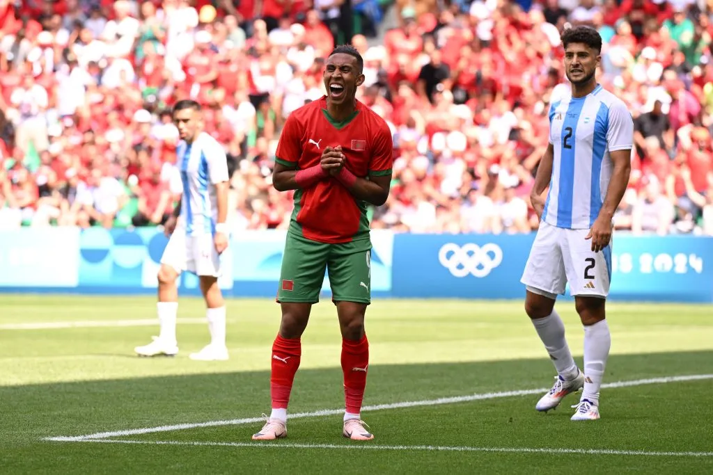 Argentina fue derrotada por Marruecos en el debut de los Juegos Olímpicos. (Getty Images)