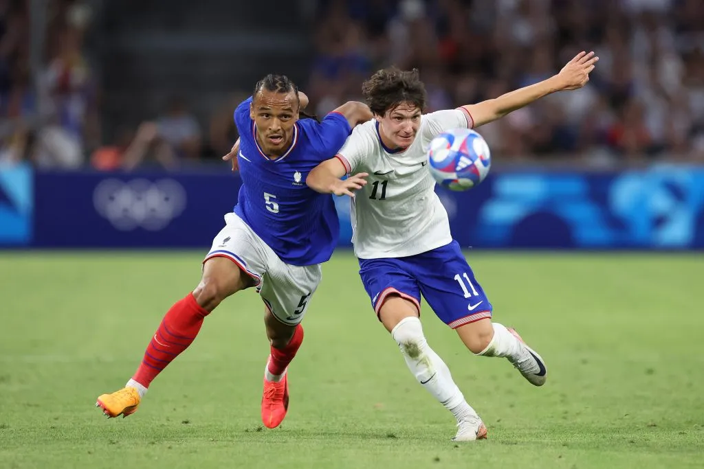 Francia le ganó a Estados Unidos en el primer partido de los Juegos Olímpicos. (Getty Images)