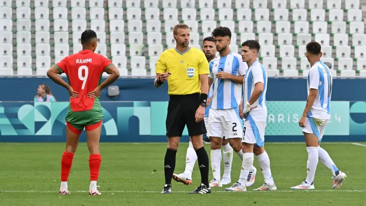 Argentina vs. Marruecos, el partido de la polémica en París 2024.