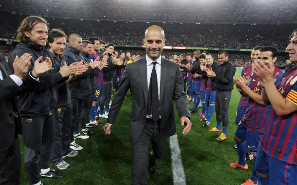 Pep Guardiola dejó la vara alta en Barcelona.