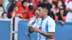 El ex Vélez recibió la 10 de Argentina en los Juegos Olímpicos.