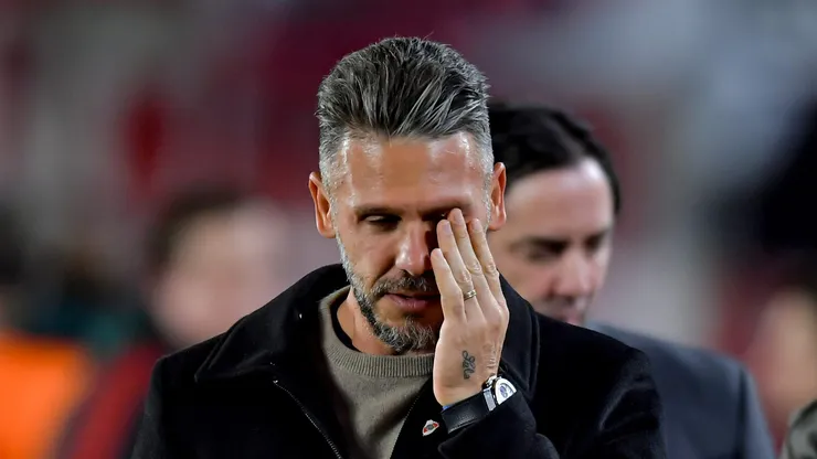 Se filtró la frase que soltó Demichelis en el vestuario de River tras la derrota contra Godoy Cruz