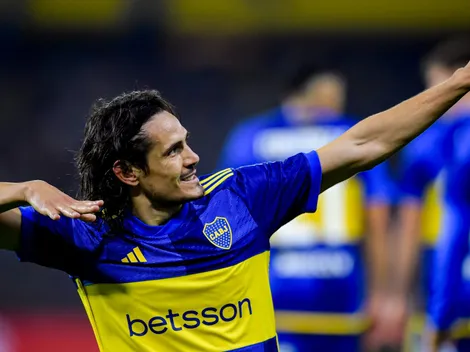 Con participación del VAR, Cavani puso el 1-0 para Boca