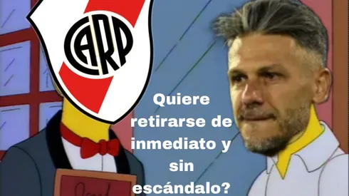 Piden la salida de Demichelis con memes.