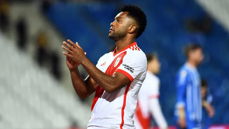 Miguel Borja rompió un récord en River.