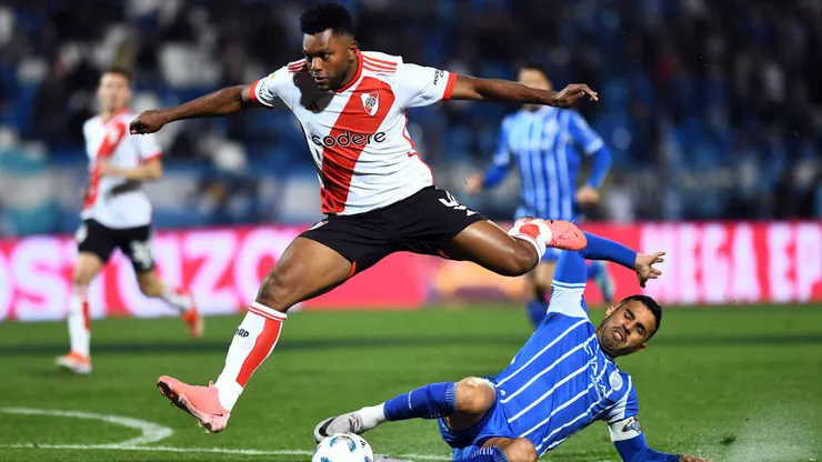 Miguel Borja, la carta de gol de River.