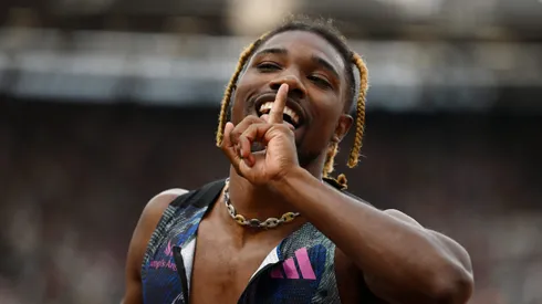 Noah Lyles va por todo en París 2024.