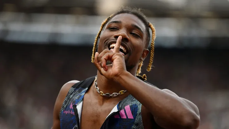 Noah Lyles va por todo en París 2024.