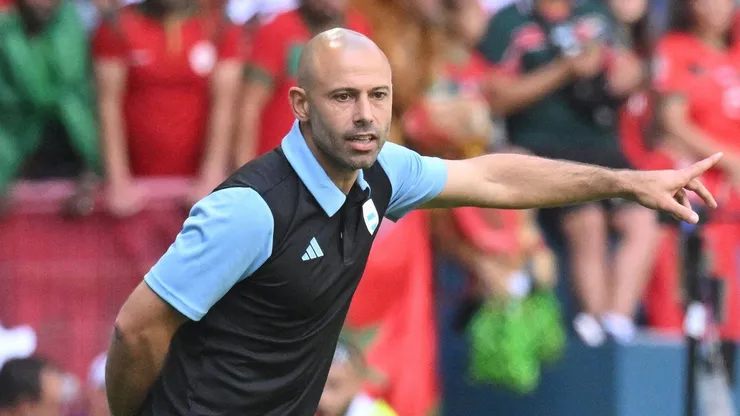 Javier Mascherano, DT de Argentina en los JJOO de París 2024.