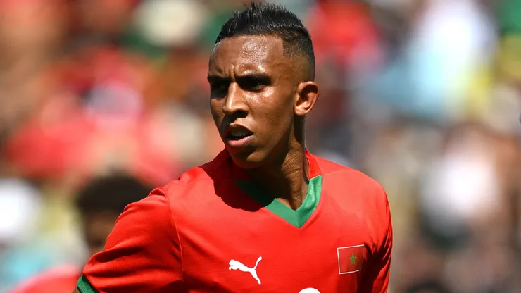 Soufiane Rahimi, el goleador de Marruecos contra Argentina en los JJOO 2024.