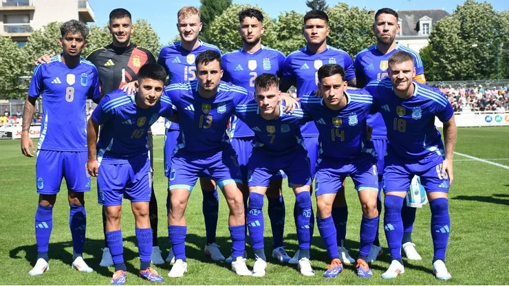 El equipo de Mascherano, listo para buscar la medalla en París.