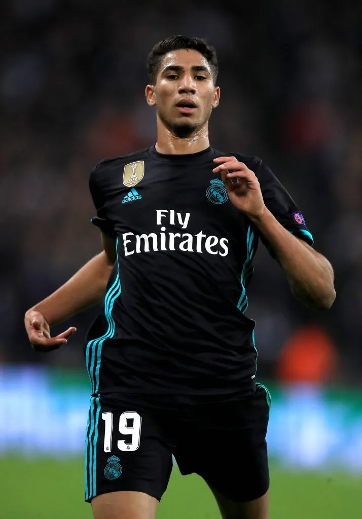 Hakimi nunca logró triunfar en el Real Madrid.
