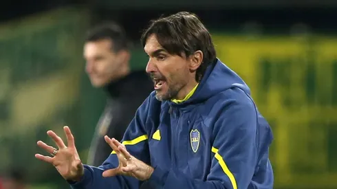 Diego Martínez, el entrenador de Boca.