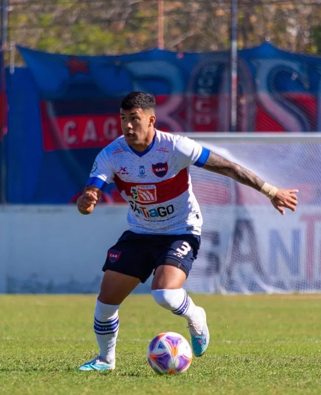 Michael Sambataro en su paso por Güemes.