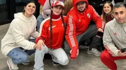 Patricia Vallina, hincha fanática de River.