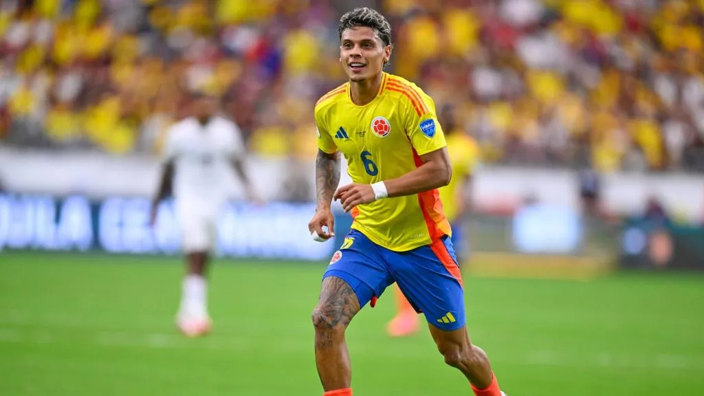 Richard Ríos, ex Palmeiras, que está en Benfica.