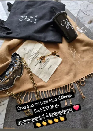 Los regalos de la boda de Dybala y Oriana.