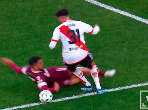 Salió el audio del VAR del penal que no le cobraron a River contra Lanús
